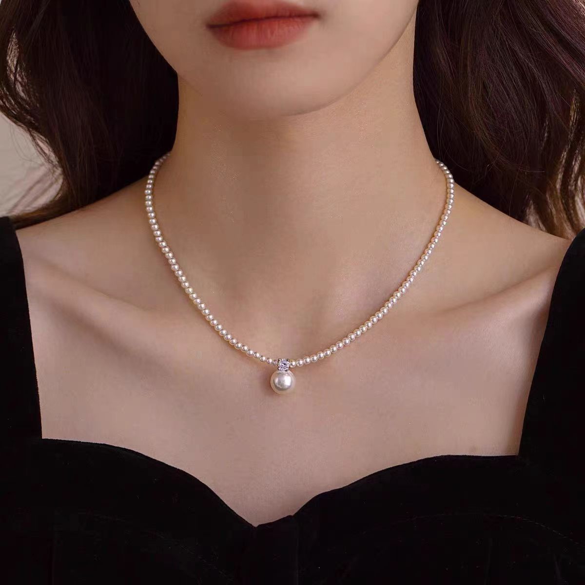 Wholesale High-end niche clavicle chain